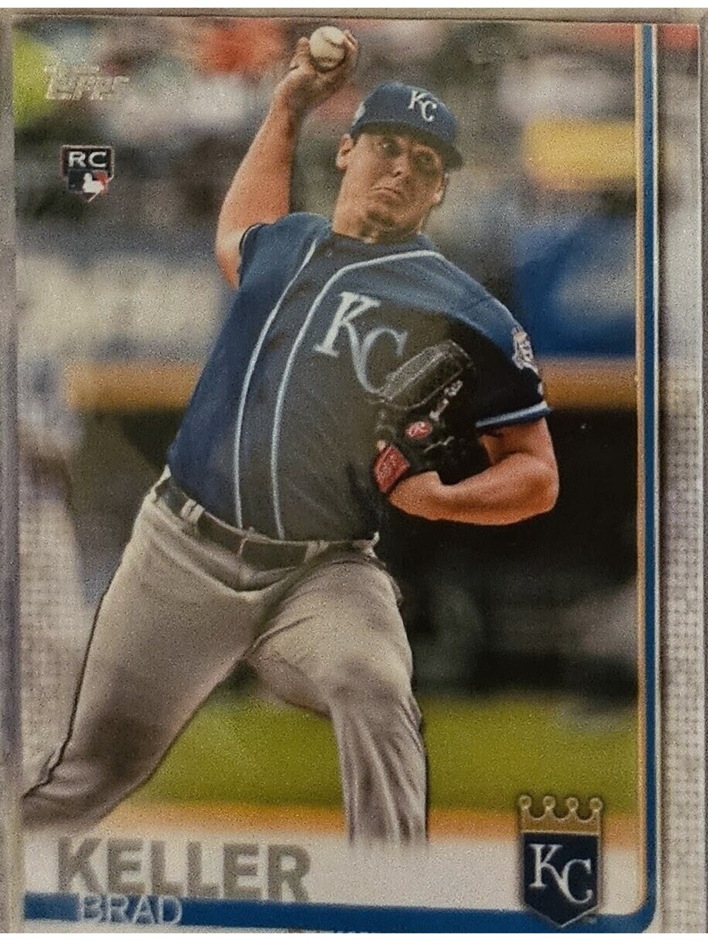 2019 Topps #270 Brad Keller RC Rookie Card Kansas City Royals